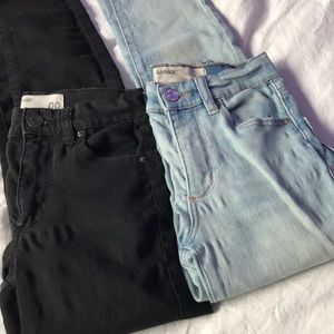 2/$35 Garage- high rise skinny jeans